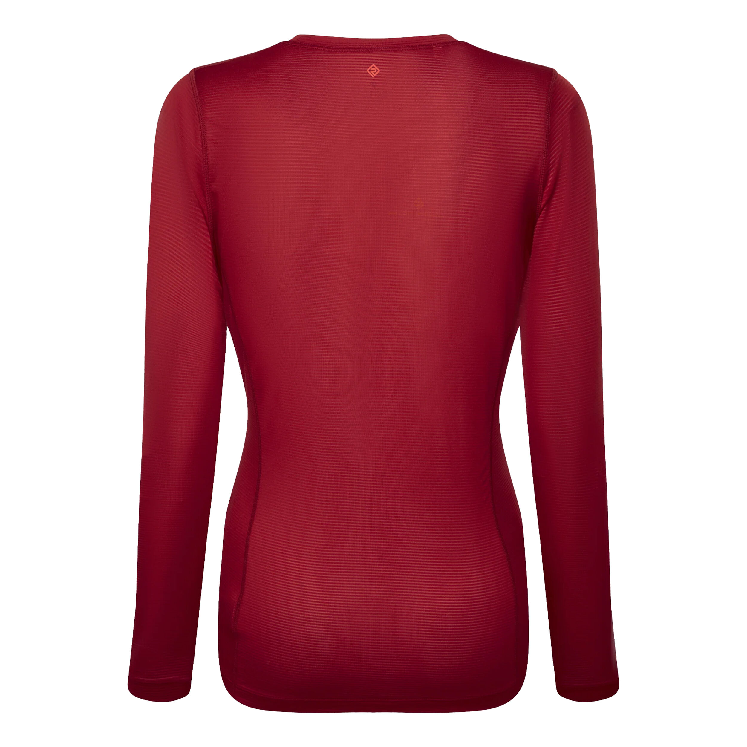 Tech Longsleeve Laufshirt Damen - Rot