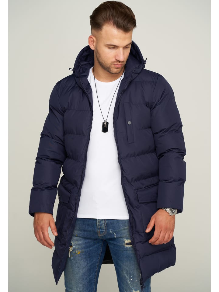SOULSTAR Parka - S2ROROS Steppmantel Steppjacke in Navy günstig kaufen