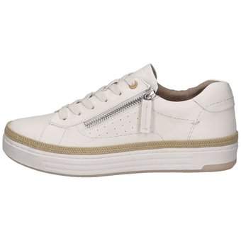 Jana Sneaker Schnürer in weiß