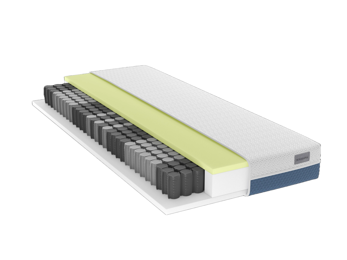 Schlaraffia Tonnentaschenfederkern-Matratze Bultex Elan ZT H4