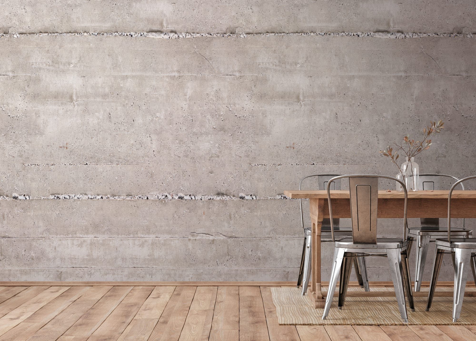 Newroom Vliestapete, [ 2,8 x 1,59 m ] großzügiges Motiv - kein wiederkehrendes Muster - nahtlos große Flächen möglich - Fototapete Wandbild Stein Beton Putz Made in Germany
