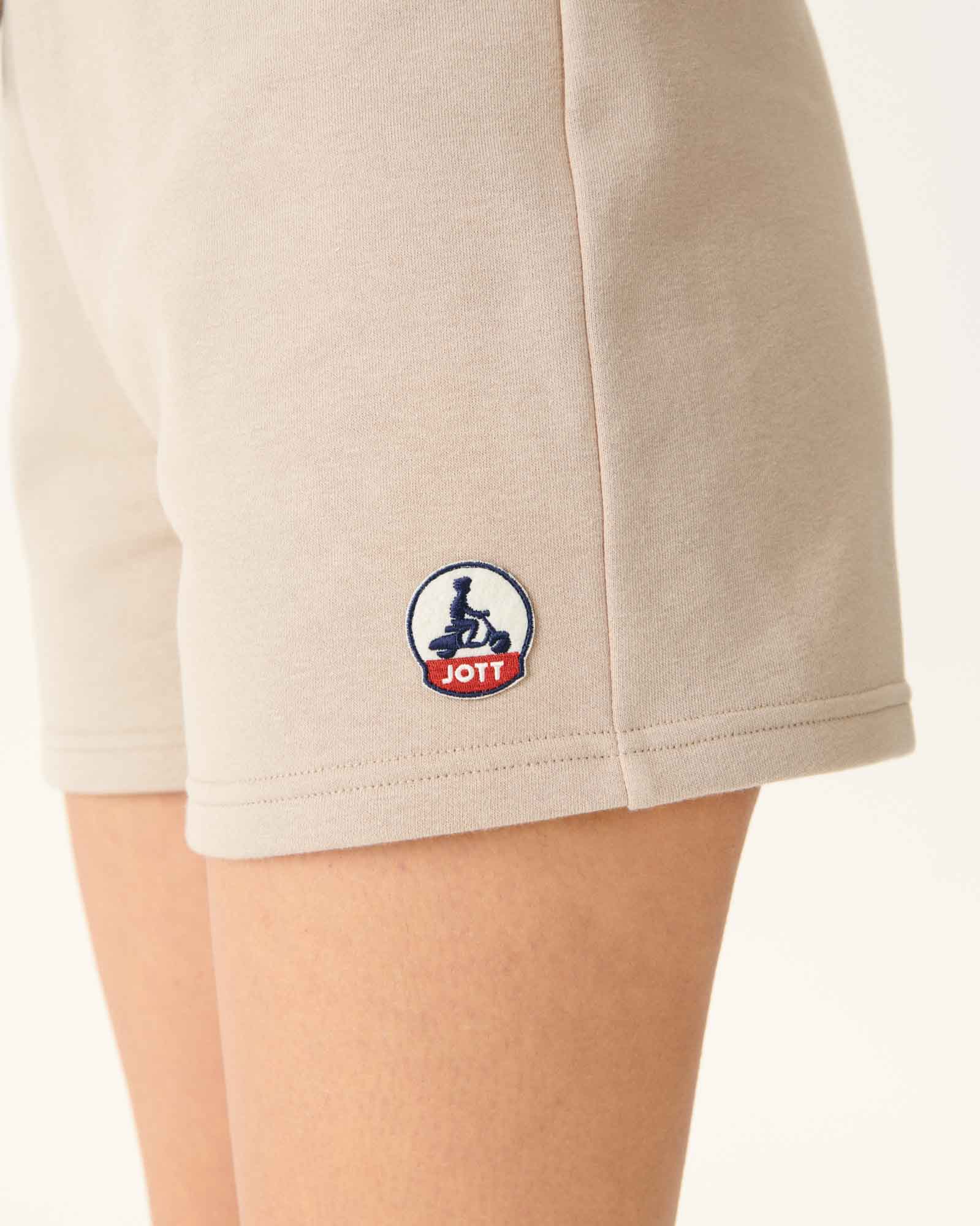 Short en coton biologique Beige Barcelona