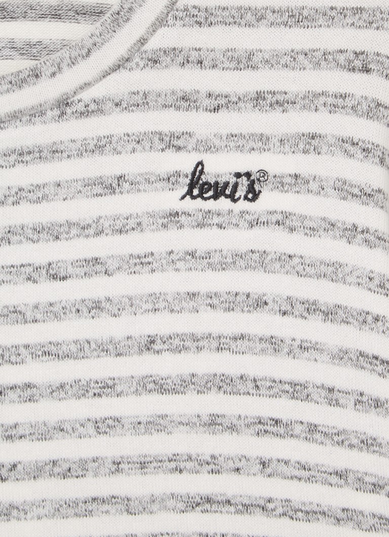 Camiseta de manga comprida Levi's com estampa listrada