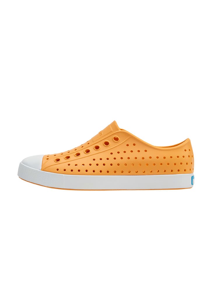 Native Slipper in Orange/ Weiß günstig kaufen