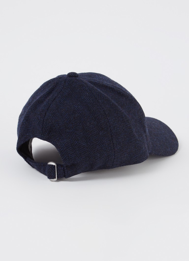 Ba&sh Berretto Hame din tweed de lână