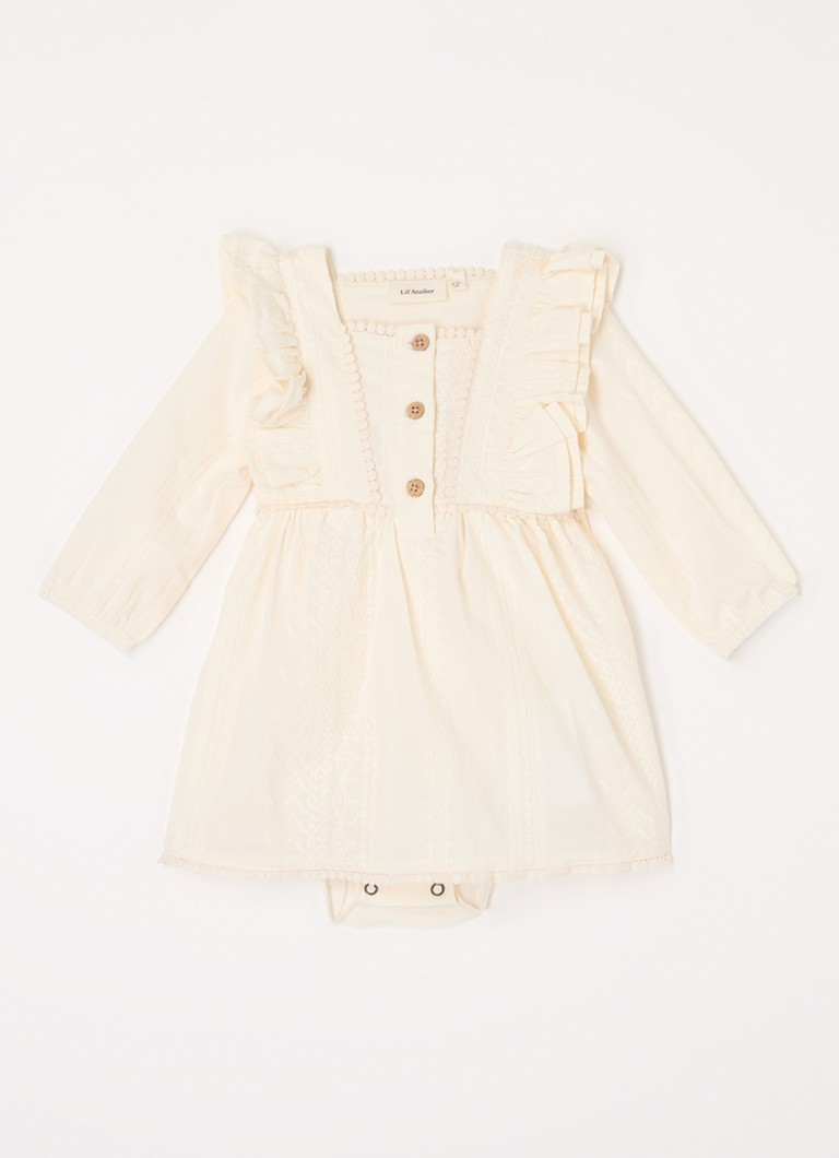 Rochie Lil' Atelier NBFRoso din bumbac organic