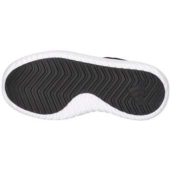 adidas Grand Court Platform Suede in schwarz