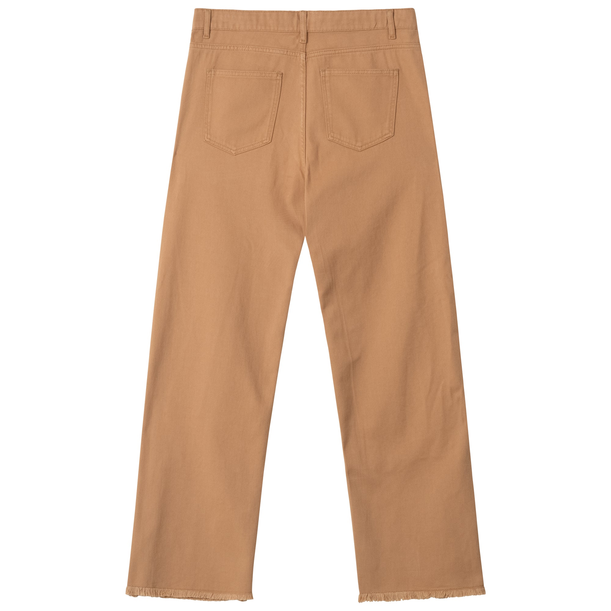 Sand Brown Flared Carpenter Denim