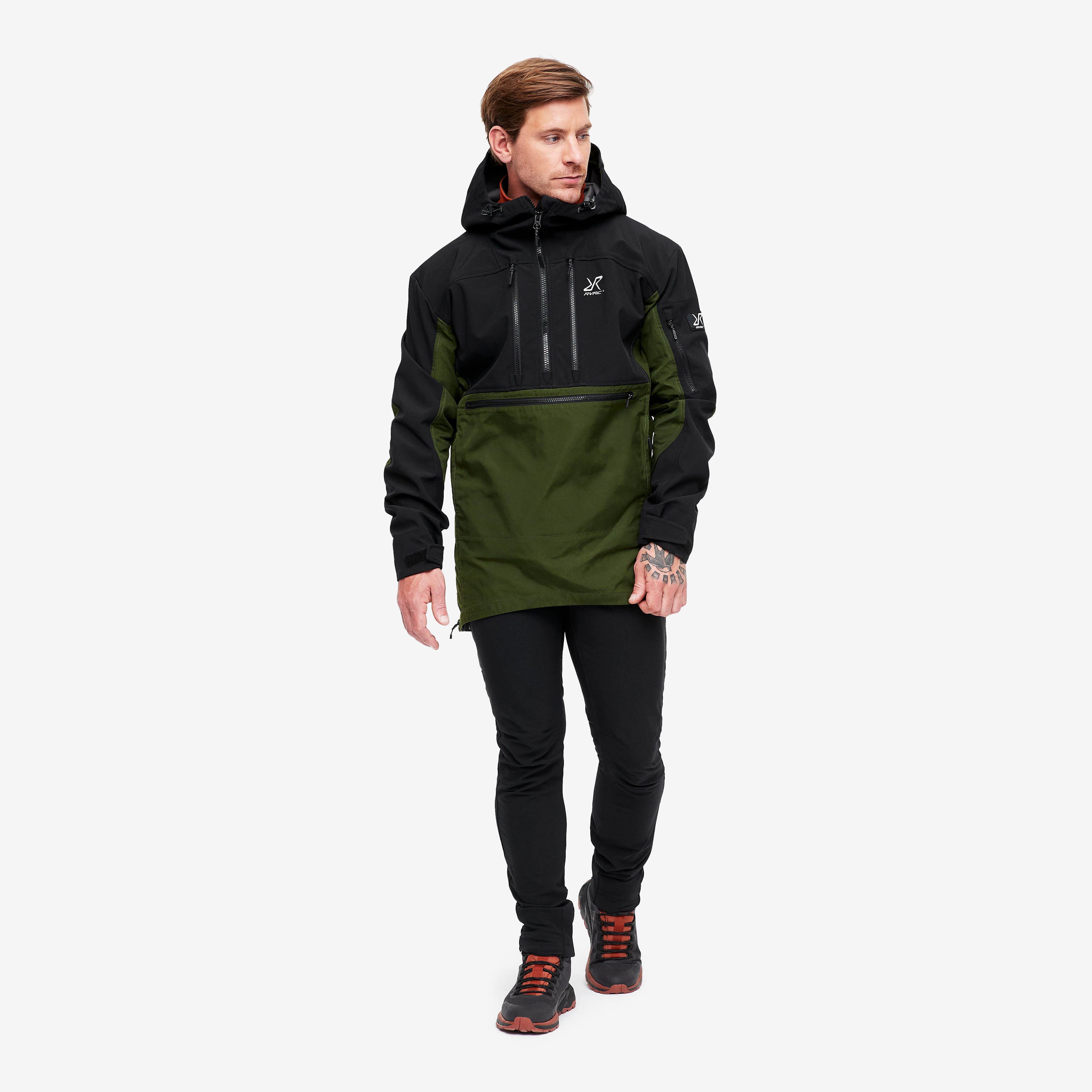 Outdoor Anorak Homme Forest Green