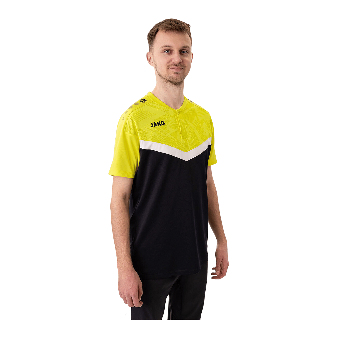 JAKO Iconic Polo Schwarz F808
