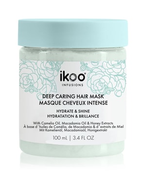 ikoo Deep Caring Hair Mask Hydrate & Shine Haarmaske 100 ml