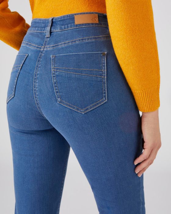 Jean coupe droite, 2 statures Perfect Fit by Damart