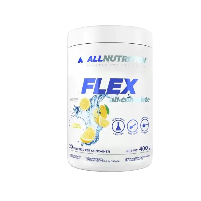Allnutrition Flex All Complete, dodatak kolagena za jačanje zglobova, okus limuna, prah
