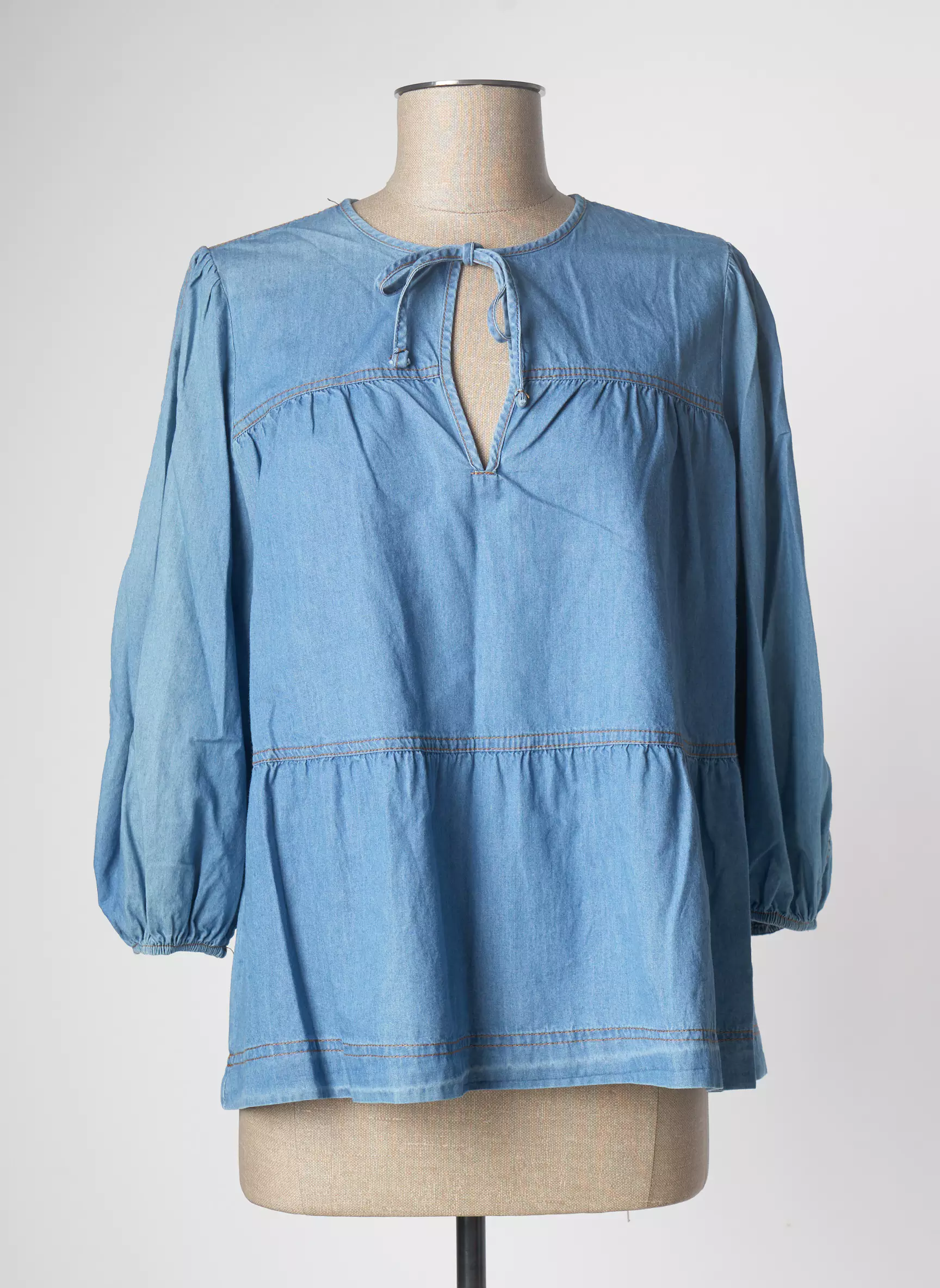 Pako Litto Blouses Femme couleur bleu