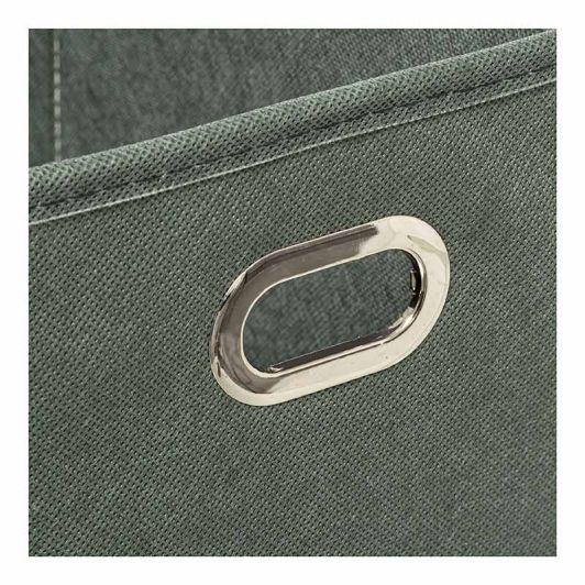 Hopfällbar förvaringslåda khaki 15x31 cm
