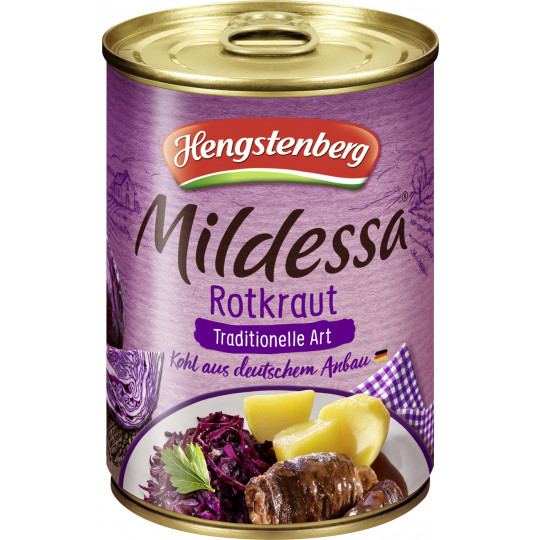 Hengstenberg Mildessa Rotkraut 550G