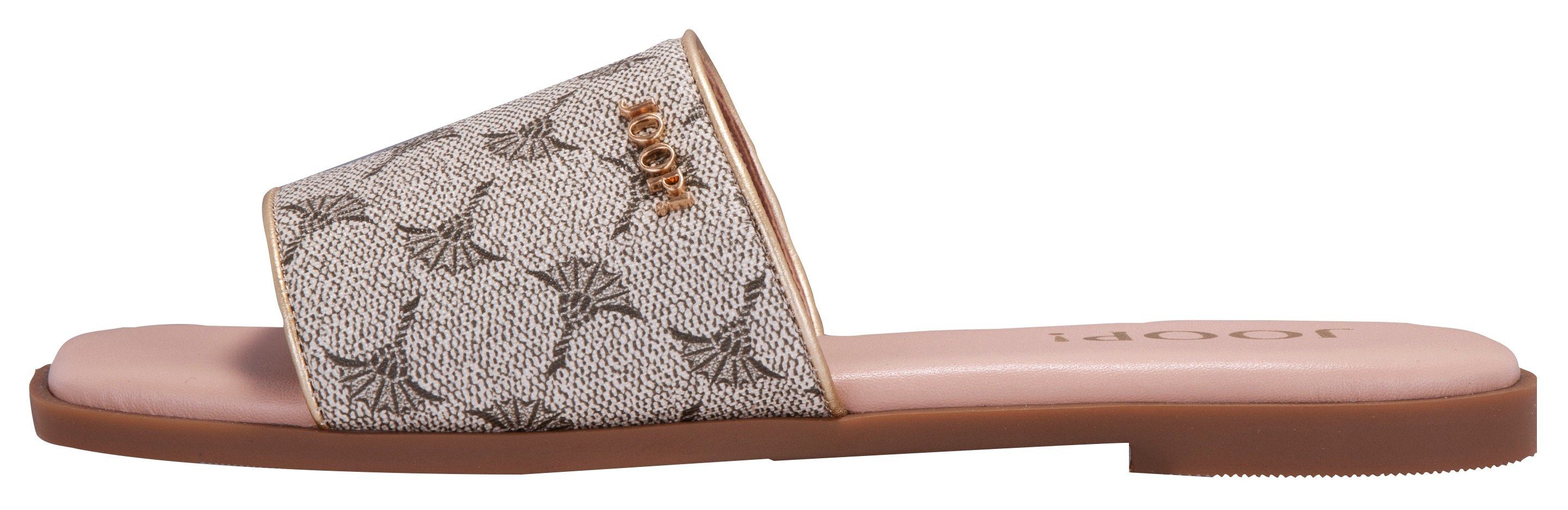 Joop! Pantolette mit kleinem Metall-Label