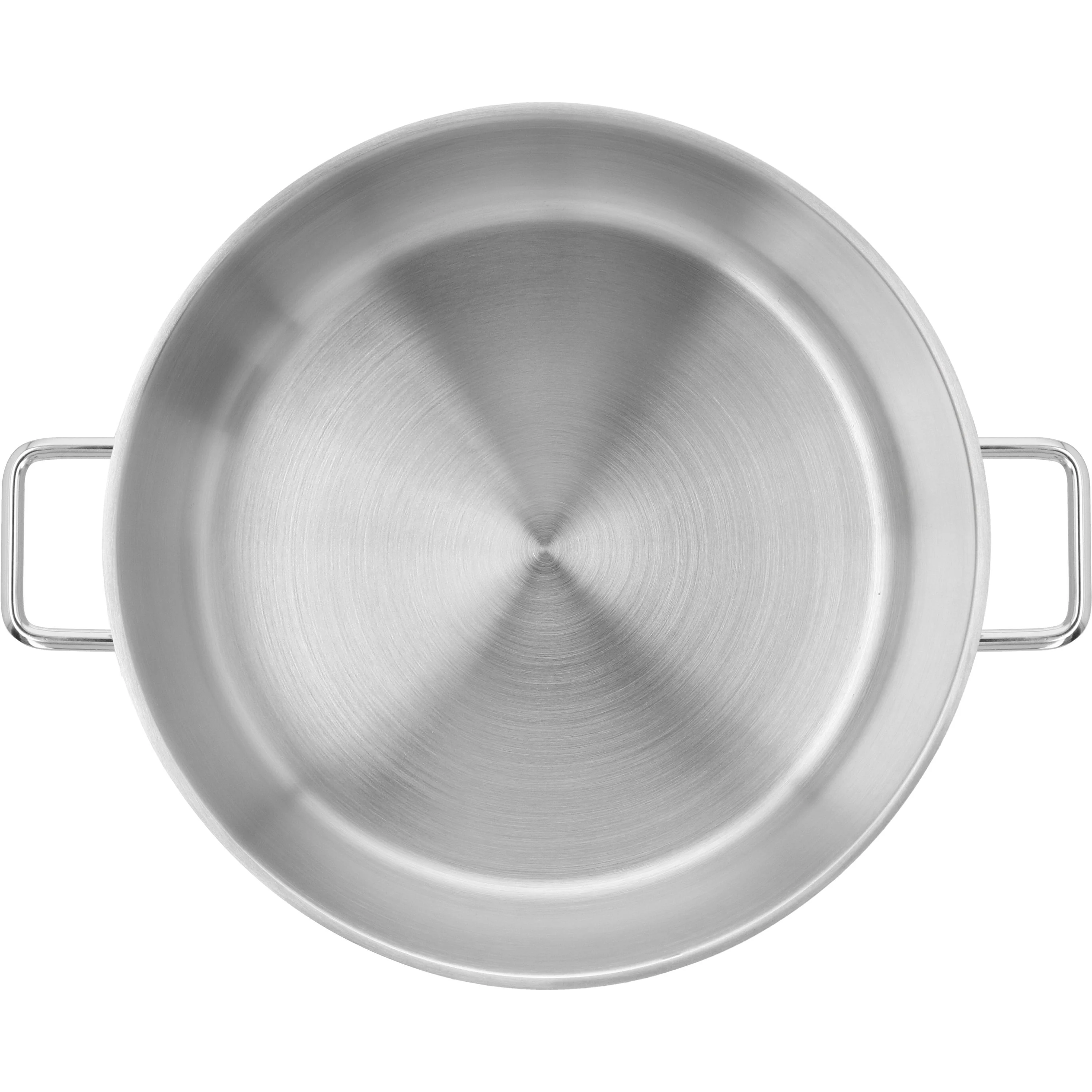 Bratentopf ohne Deckel 36 cm, 18/10 Edelstahl