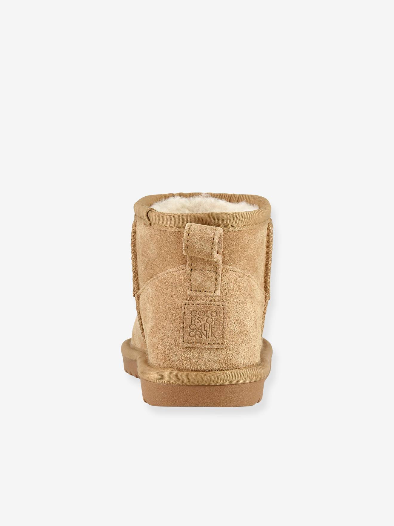 Warme Kinder Boots COLORS OF CALIFORNIA - camel