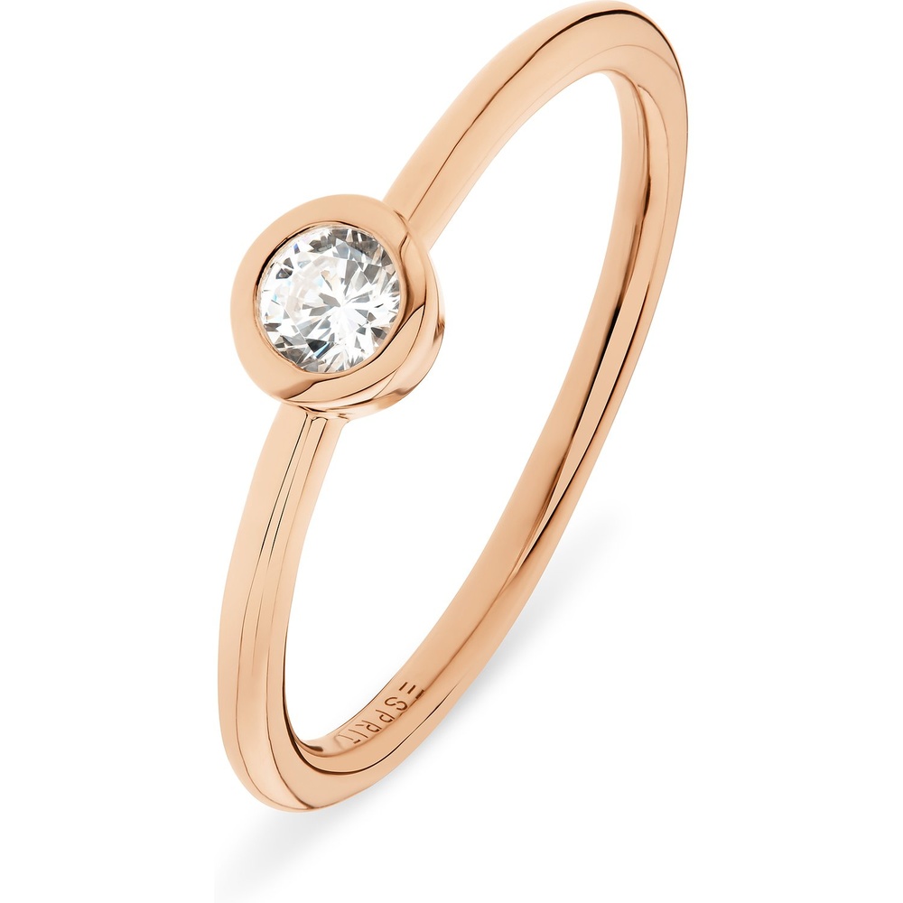 Esprit Bague pour femme 925 Argent or rose Bague