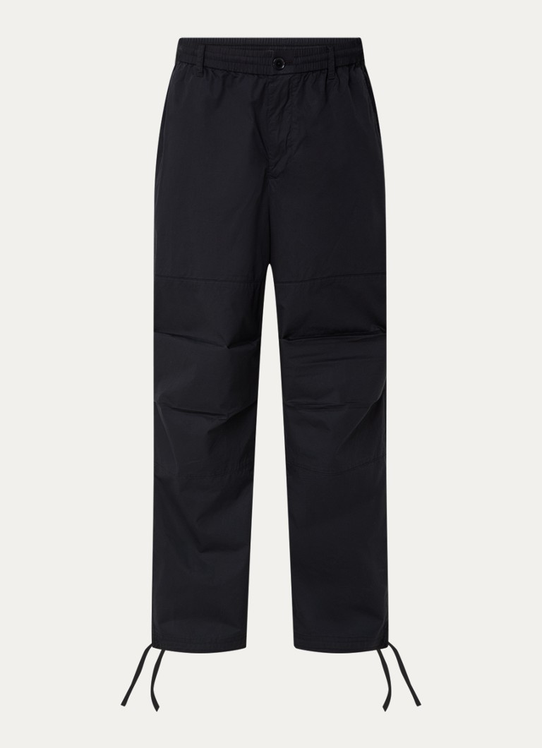 Armani Exchange Tapered fit cargo trousers with drawstring