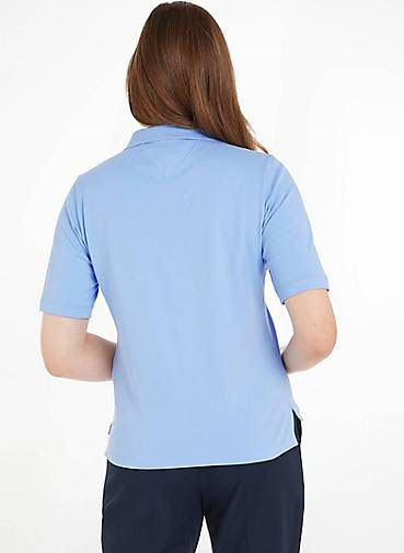 TOMMY HILFIGER Damen Poloshirt 1985 REG PIQUE POLO SS
