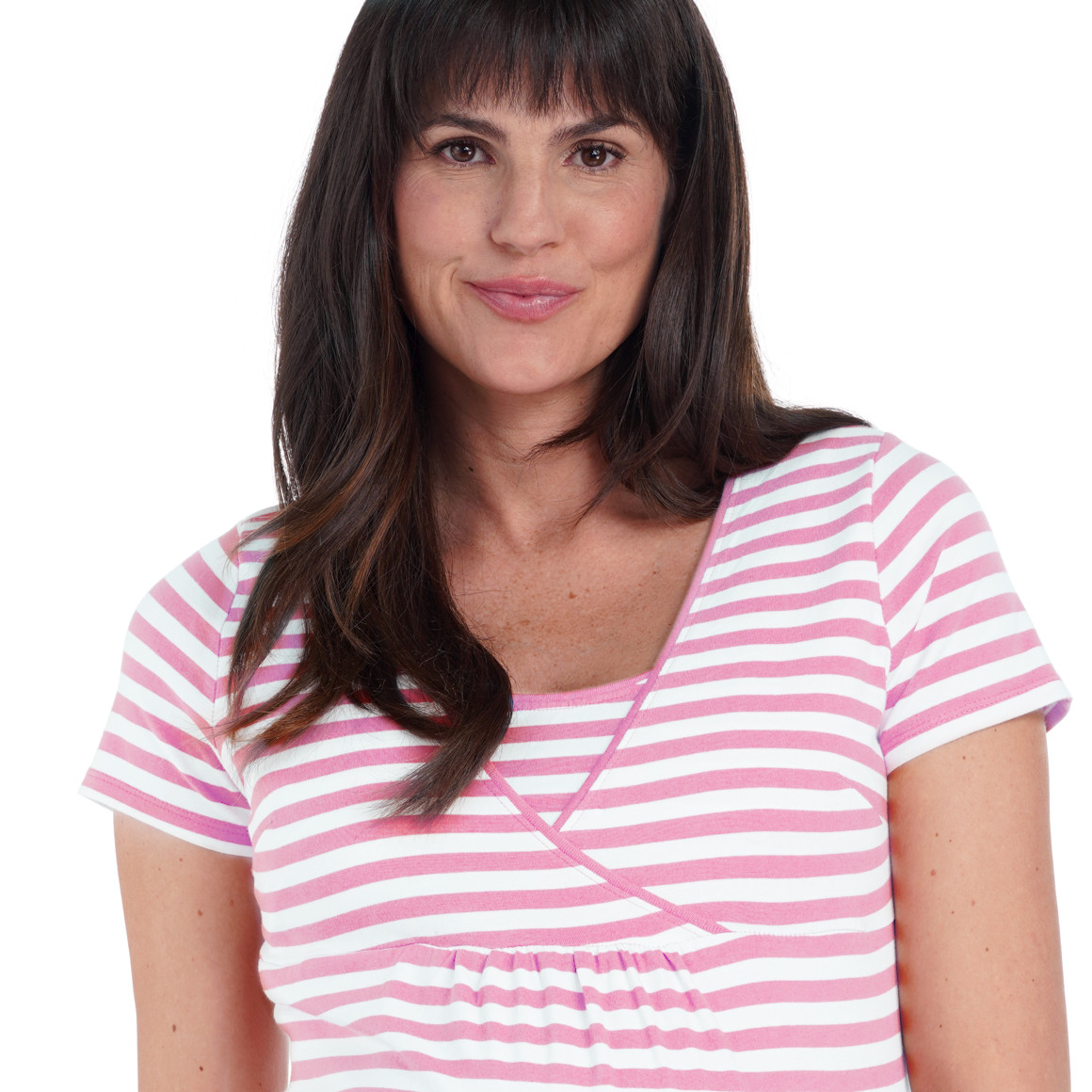 3 Damen Umstands-T-Shirts aus Bio-Baumwolle