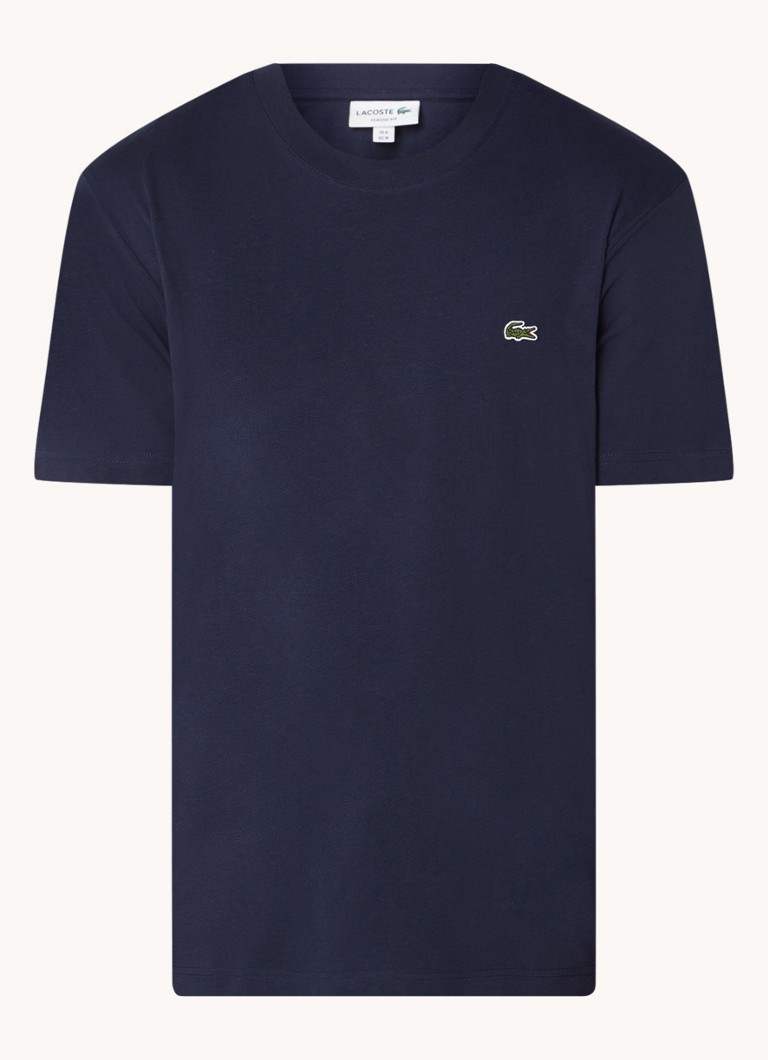 T-shirt Lacoste con logo ricamato