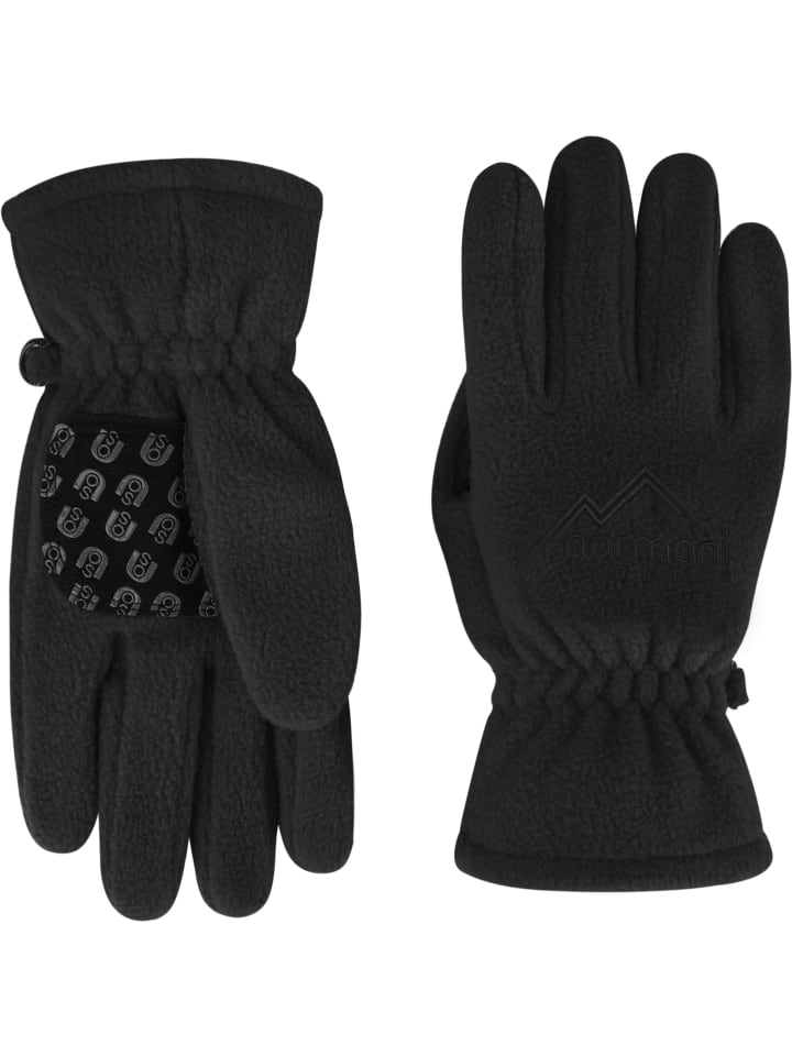 Normani Outdoor Sports Kinder Fleecehandschuhe Mississauga in Schwarz günstig kaufen