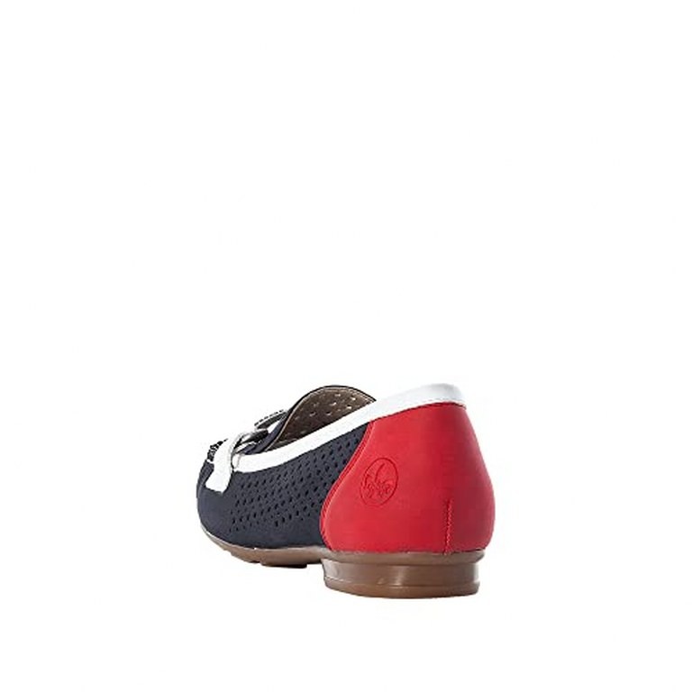 RIEKER Stiefeletten blau