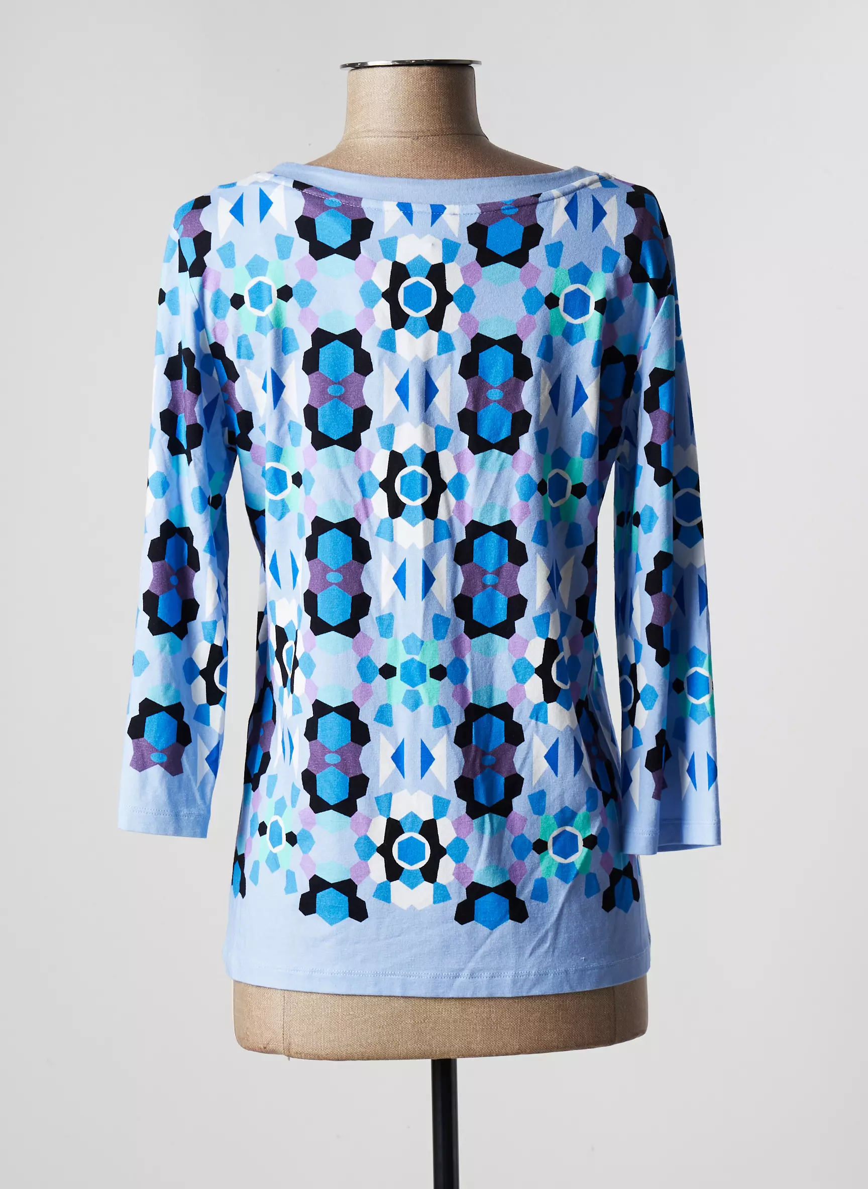 Fuego Woman Tshirts Femme couleur bleu