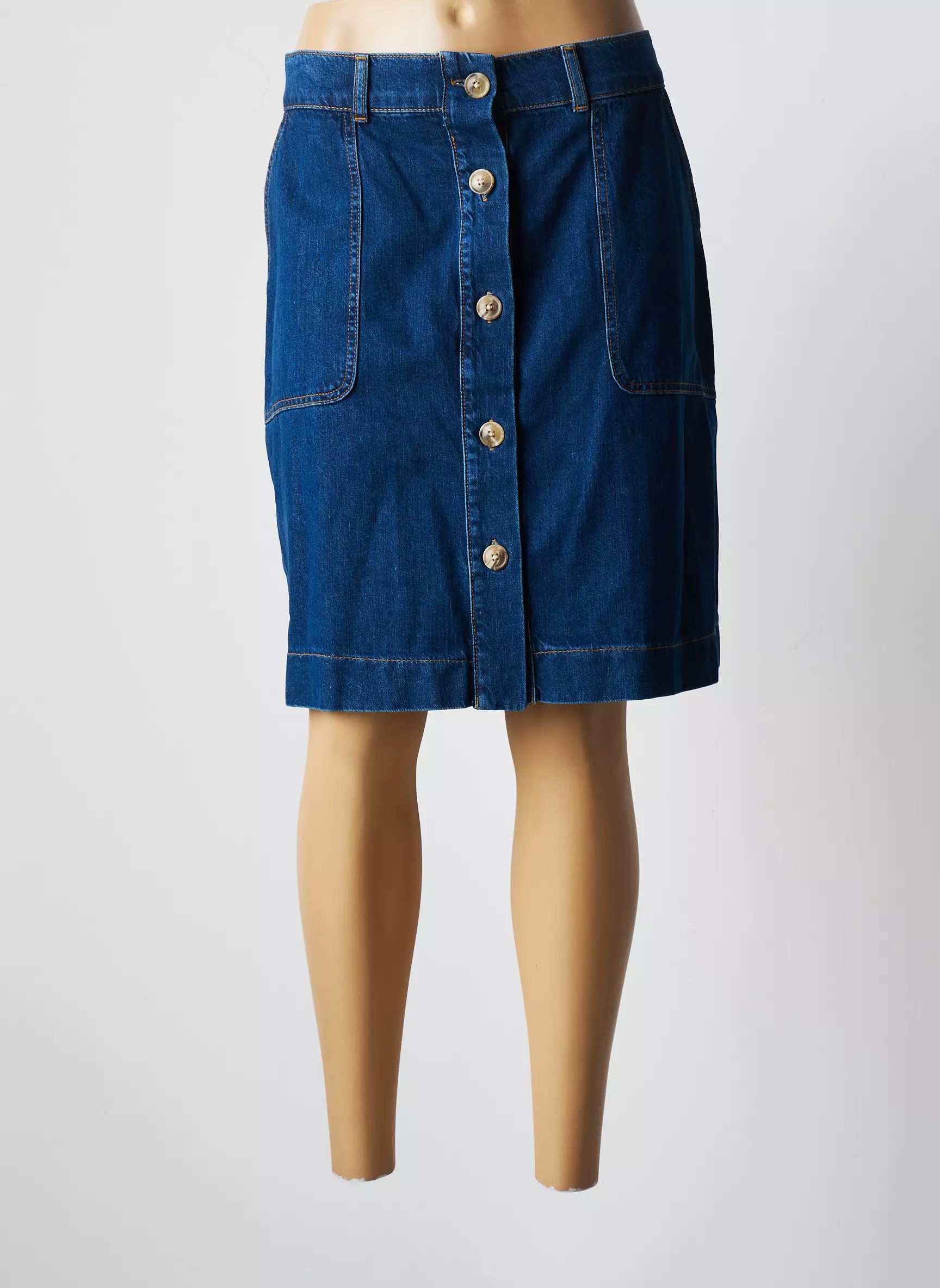 La Fee Maraboutee Jupes Mi Longues Femme couleur bleu