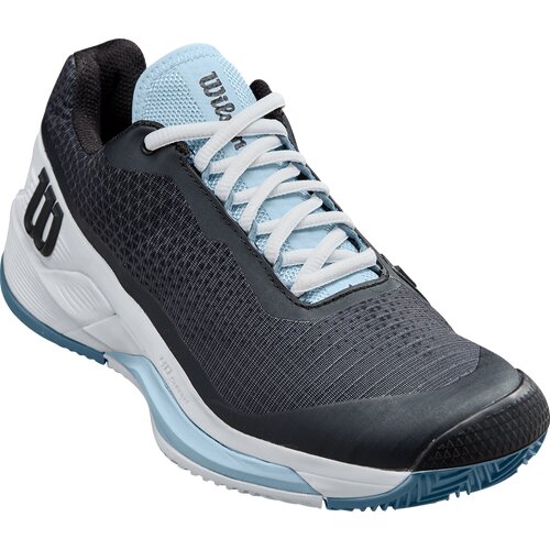 DAMEN TENNISOUTDOORSCHUHE RUSH PRO 4.0 W CLAY BK/WH/CHINA BLUE