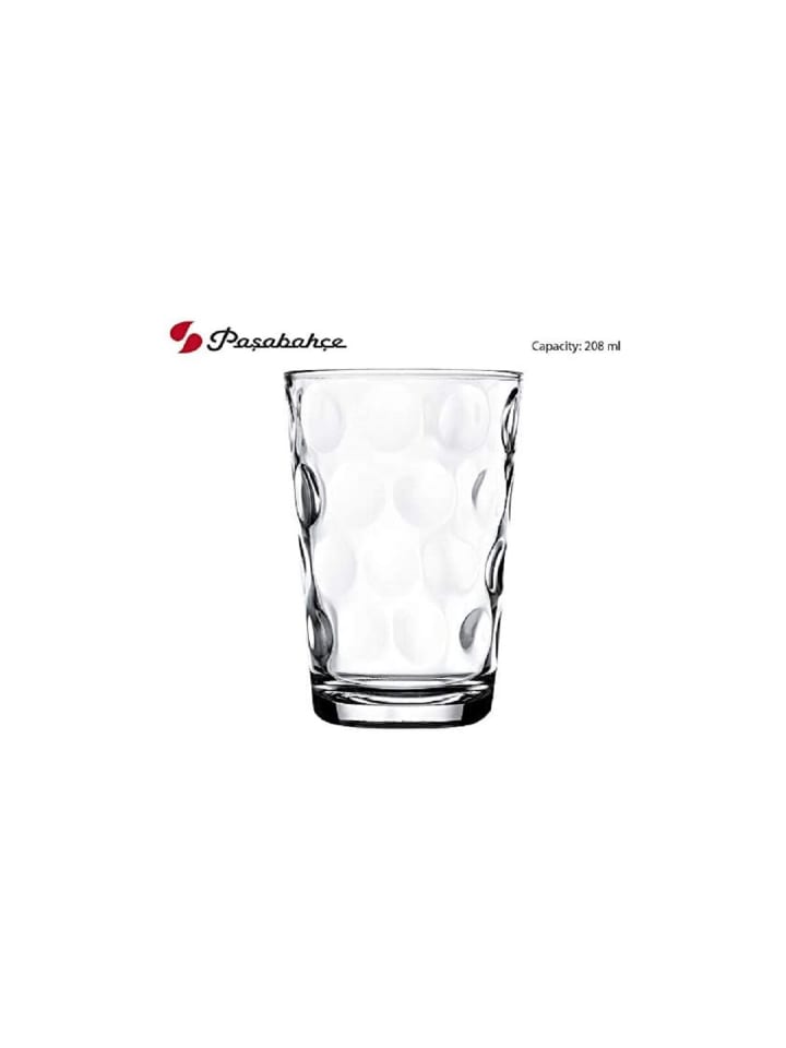 Pasabahce 6 Stück Wassergläser 208ml in Transparent günstig kaufen onesize