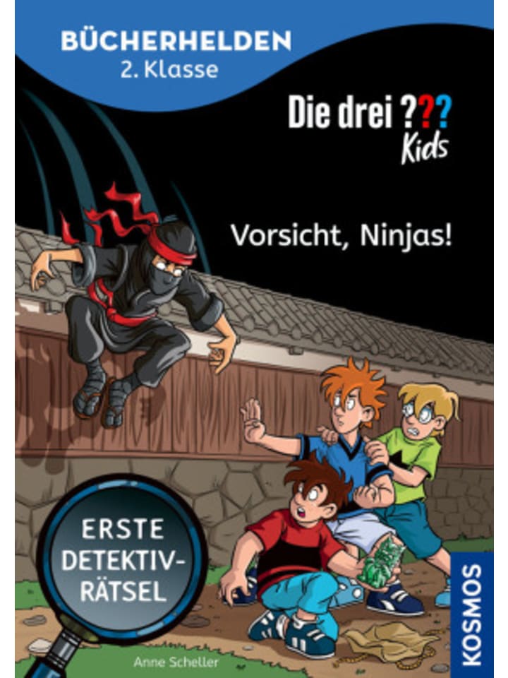 Kosmos Buch - Die drei ??? Kids, Bücherhelden 2. Klasse, Vorsicht, Ninjas! günstig kaufen onesize