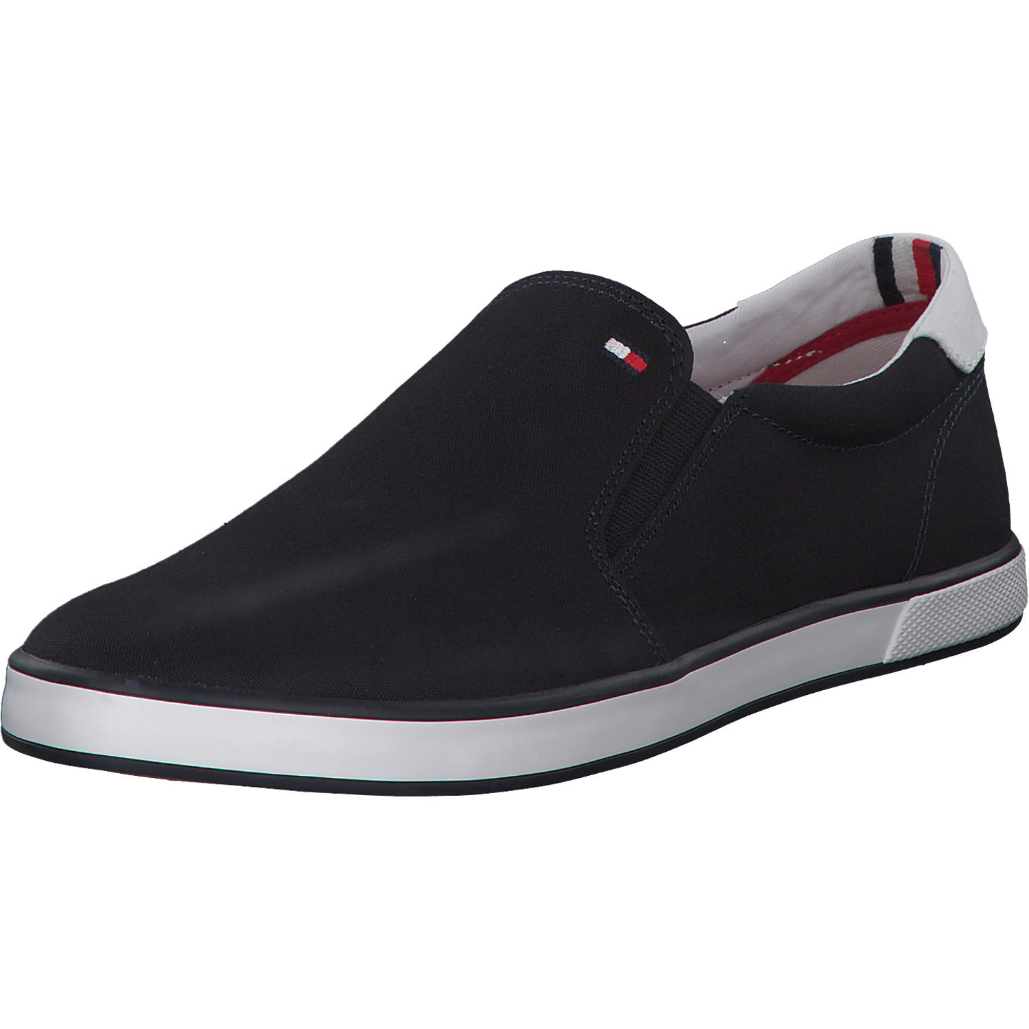 Tommy Hilfiger FM0FM00597, Slip-On-Sneaker, Herren, Blau (Midnight/Blau)