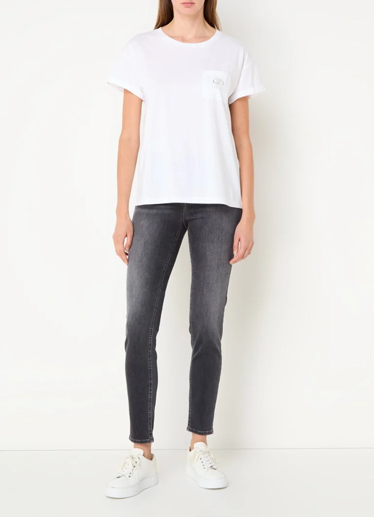 Liu Jo T-shirt with chest pocket and logo