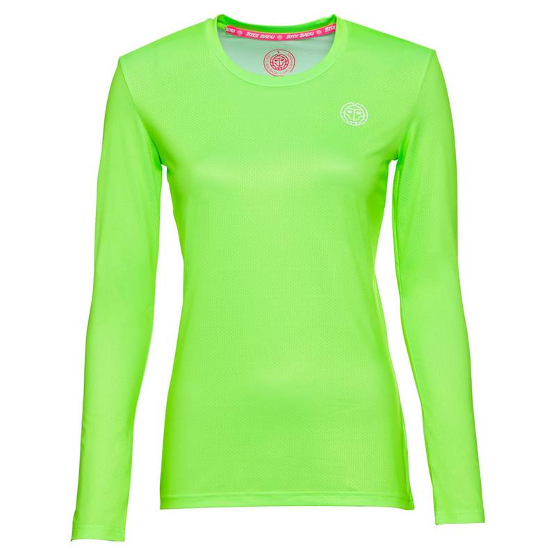 BIDI BADU Mina Tech Roundneck Longsleeve Tennisshirt Mädchen