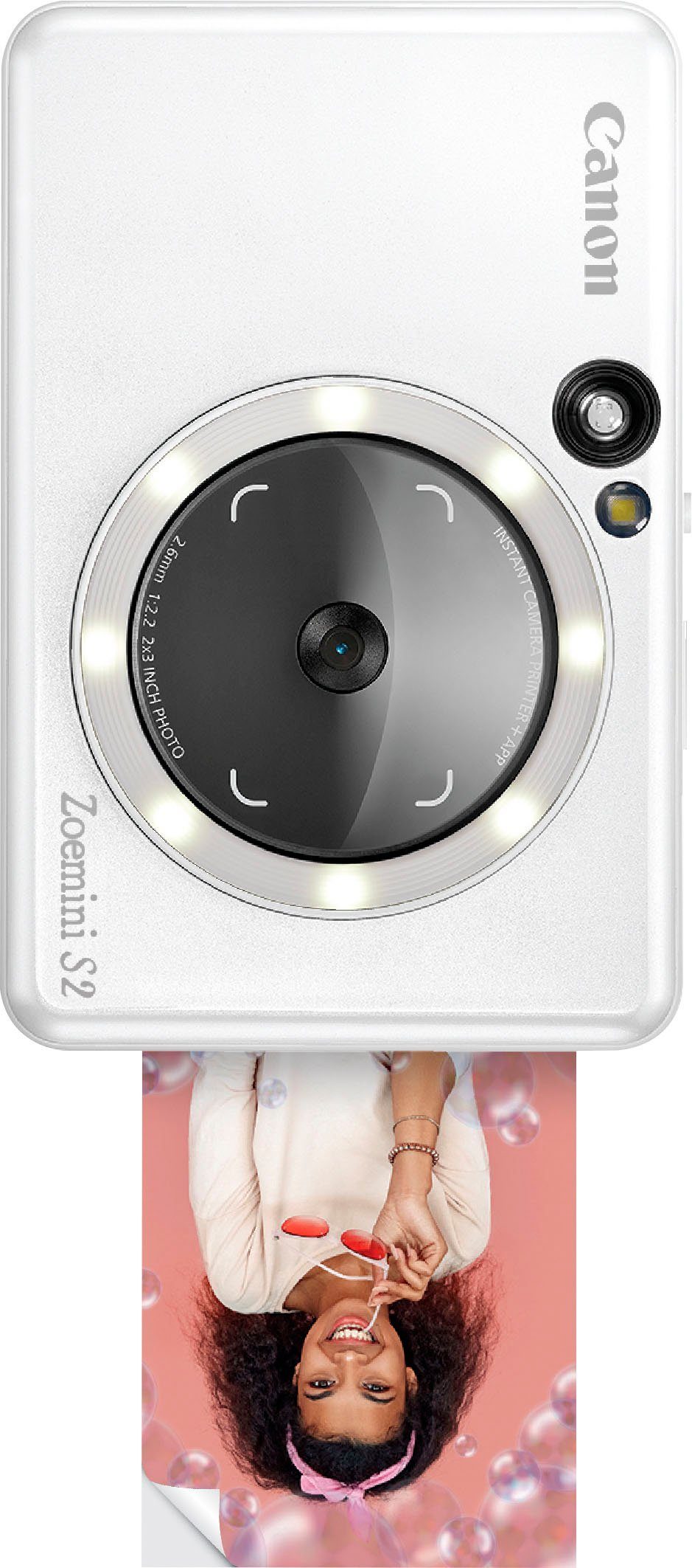 Canon Zoemini S2 Sofortbildkamera (8 MP, Bluetooth, NFC)