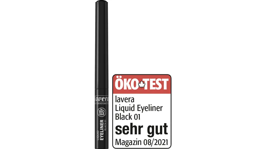 lavera Liquid Eyeliner 2.8 ml 01 - black