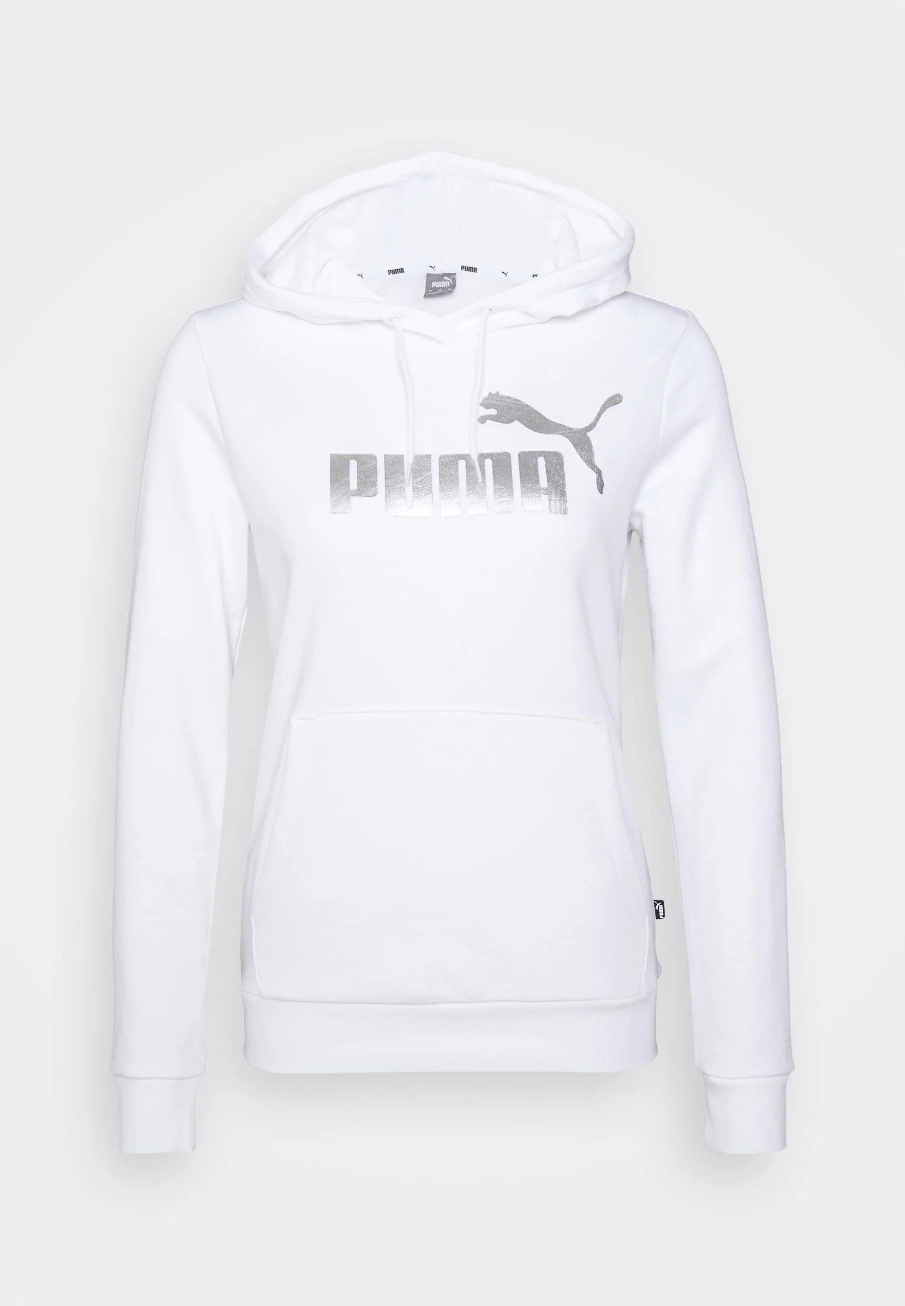 Sudadera con capucha Puma ESS+ con logotipo metálico