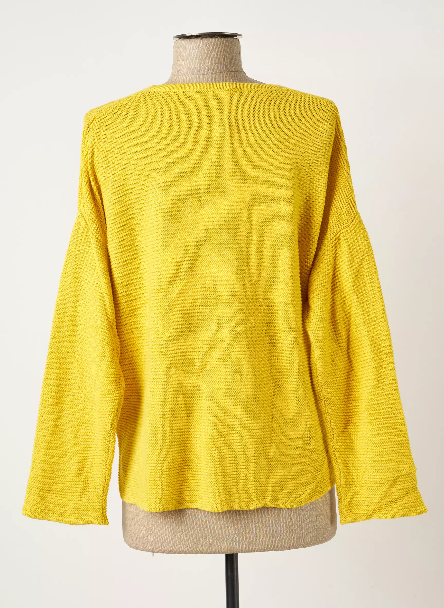 Poles Cardigans Femme couleur jaune