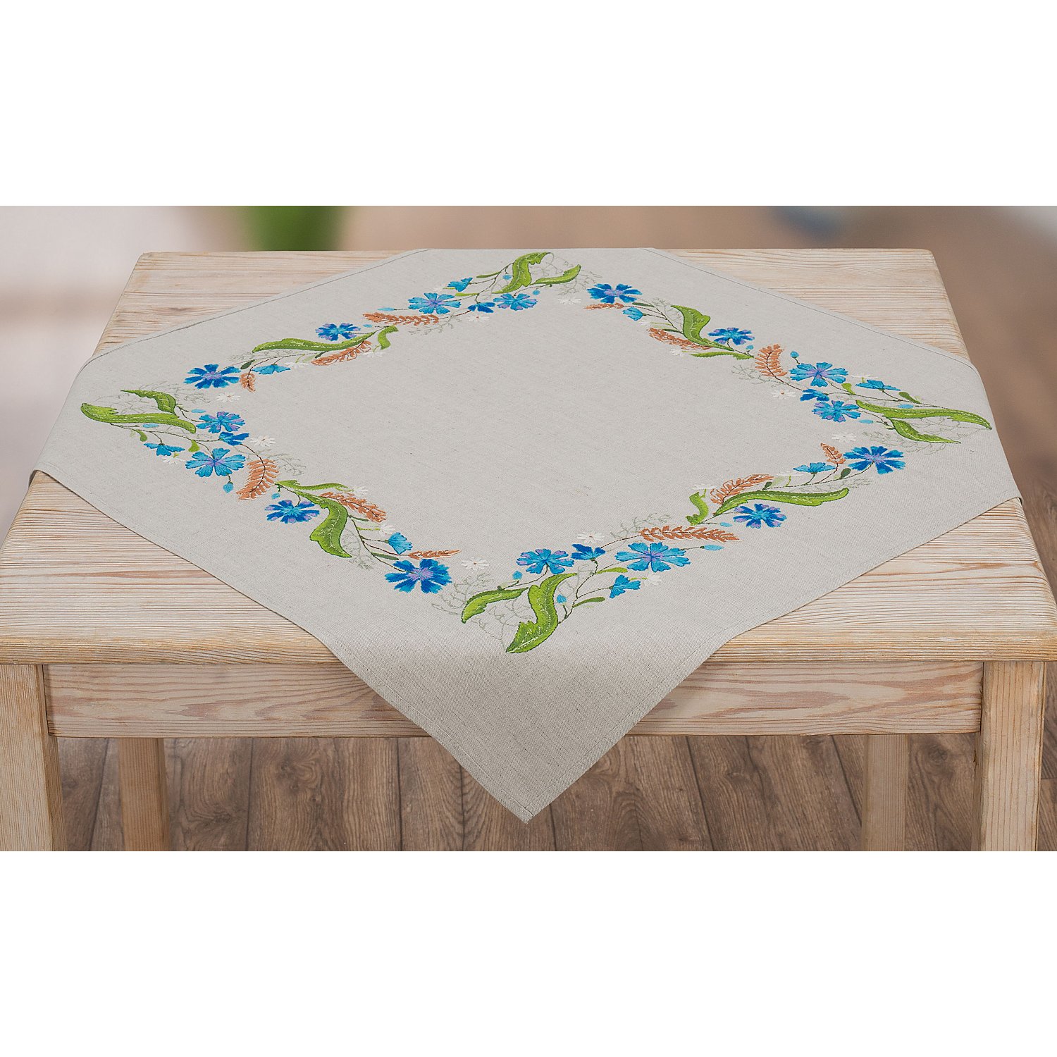 Stickmitteldecke 