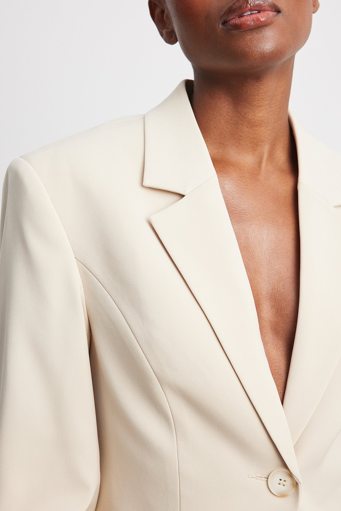 Taillierter Blazer mit einem Knopf