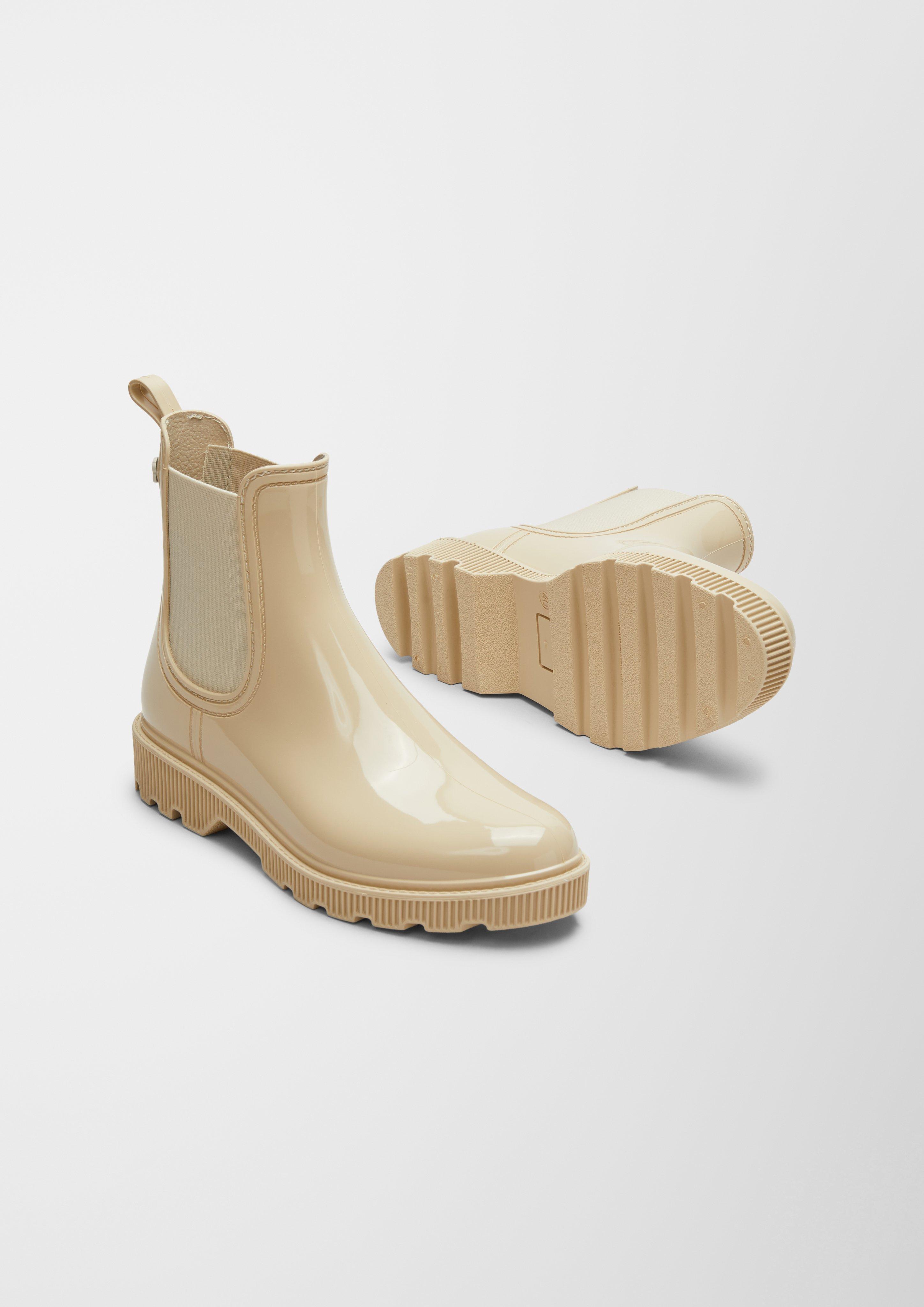 Stiefel in Lackleder-Optik  6006577-469