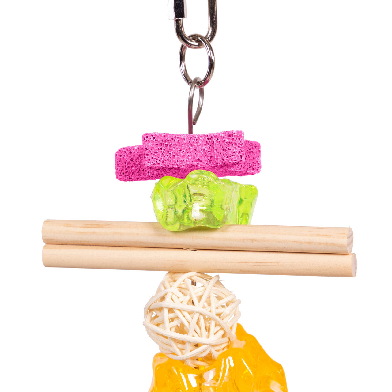 HappyBird Spielzeug HappyBird Papageienspielzeug Bone & Stone Kabob