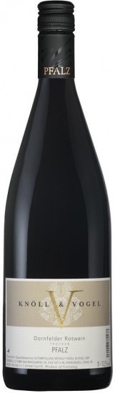2020 Dornfelder Rotwein trocken 1,0 L - Weingut Knöll & Vogel