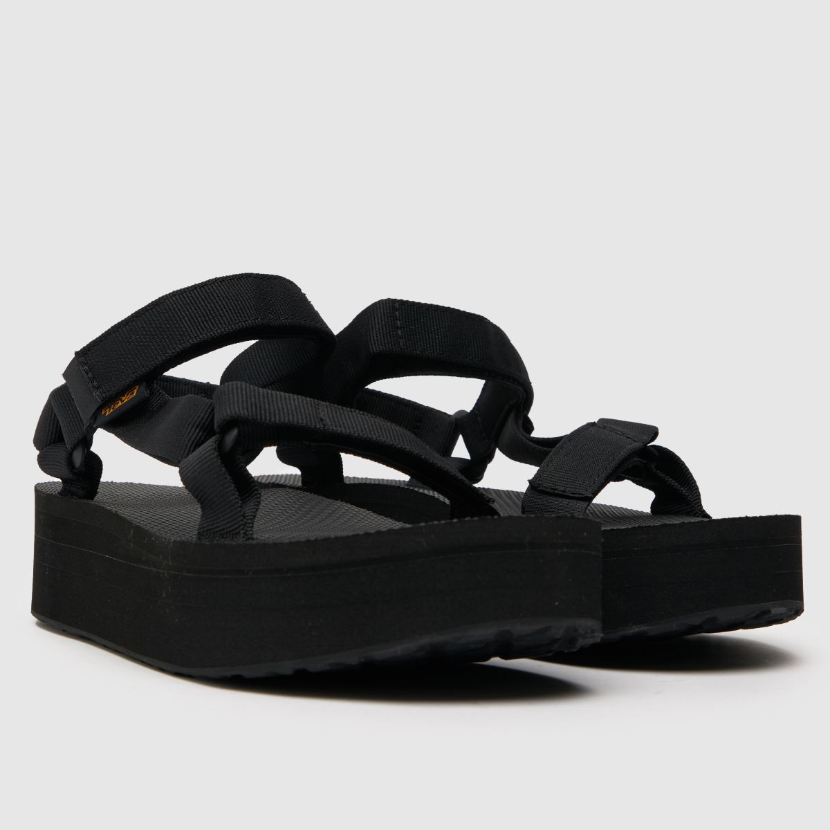 Teva – Svarta universalsandaler med plattform