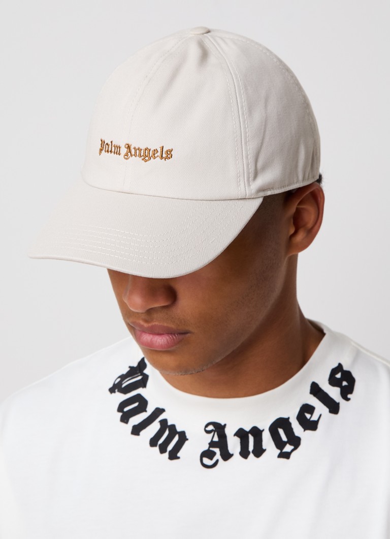 Klasyczna czapka Palm Angels z haftowanym logo