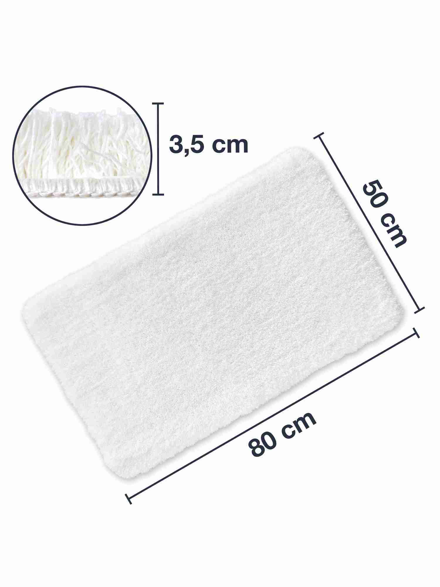 Hochflor Badematten Rechteckig MALMÖ